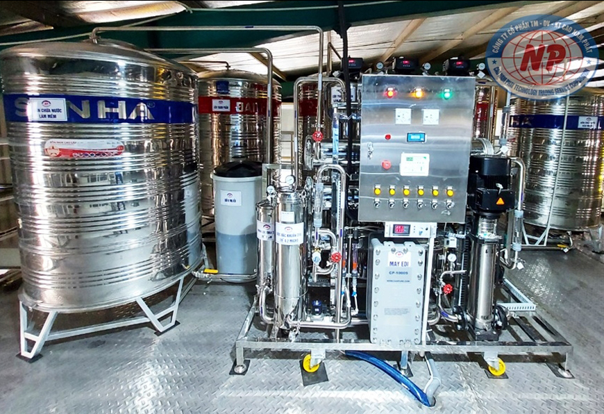 Khảo sát báo giá thiết kế thi công hệ thống xử lý nước RO EDI