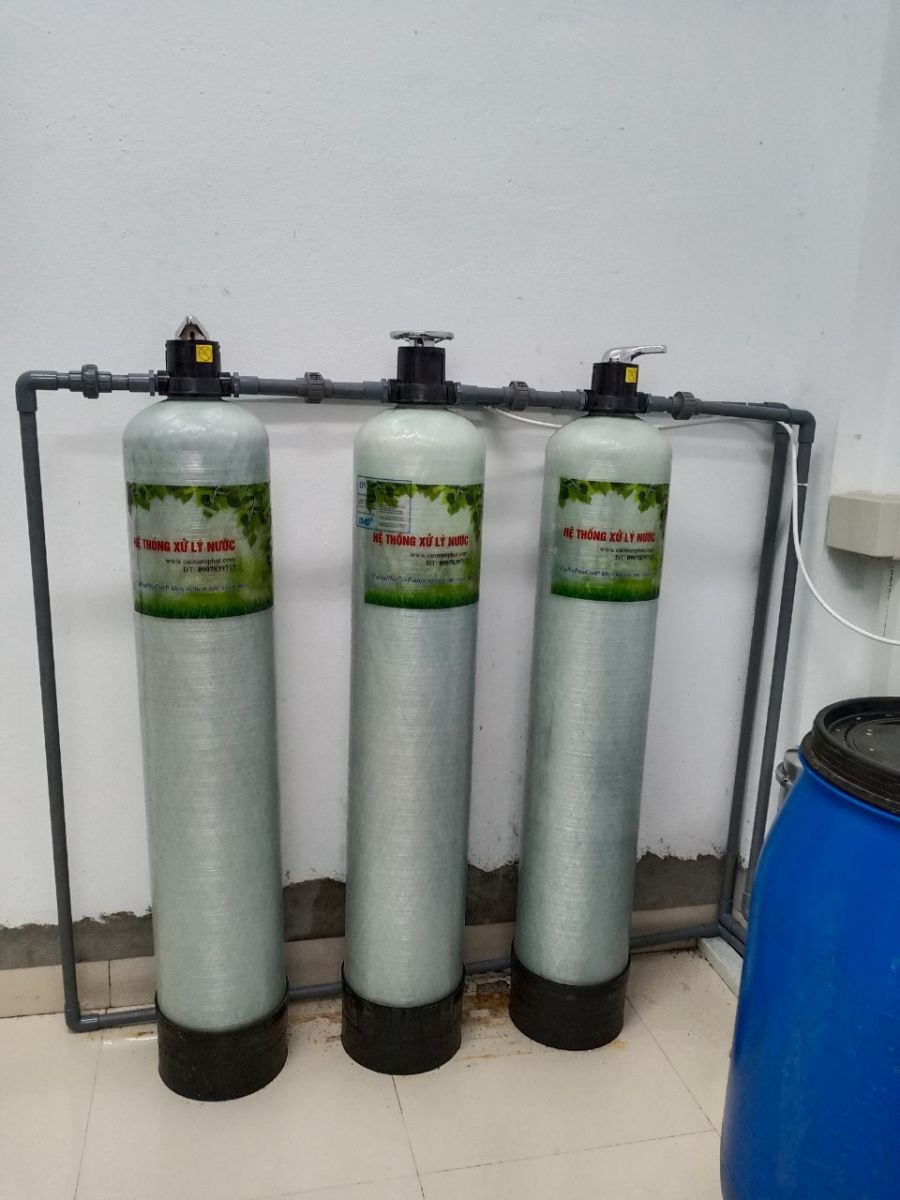 hệ thống lọc nước giếng khoan tiêu biểu