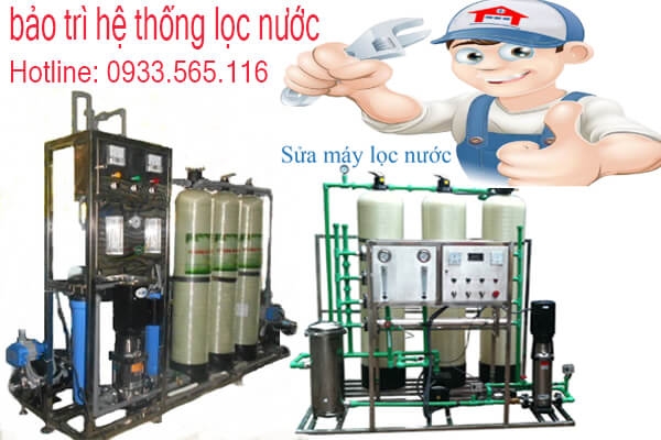 Bảo Trì Hệ Thống Sản Xuất Nước Tinh Khiết RO