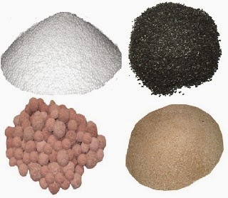 Các vật liệu thông dụng trong xử lý nước giếng khoan 