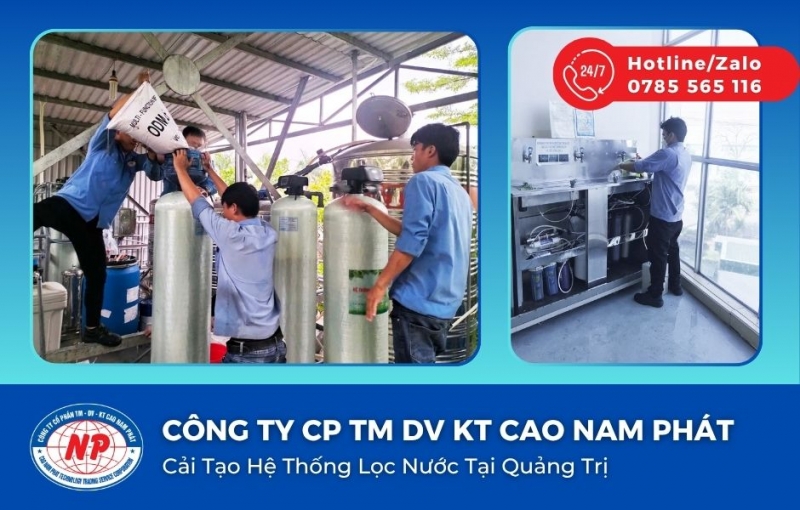 Cải Tạo Hệ Thống Lọc Nước Tại Quảng Trị 