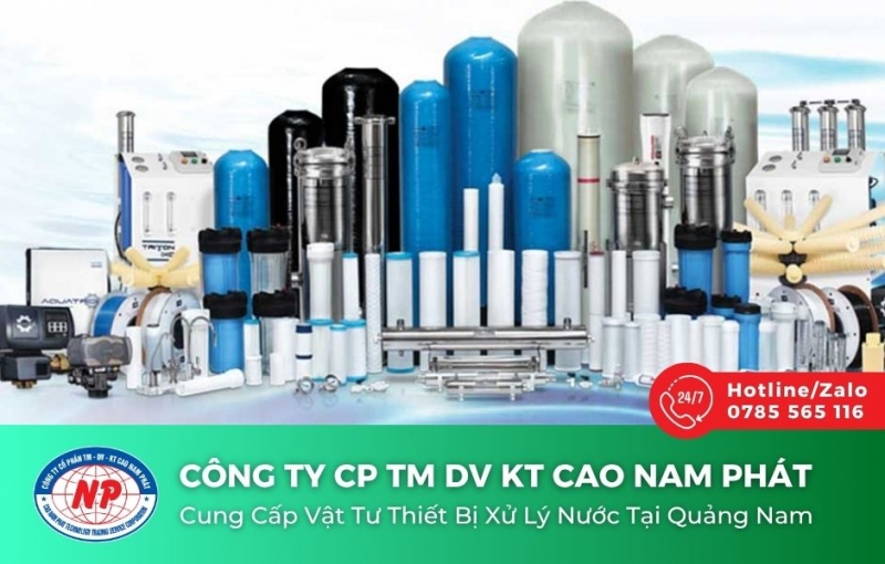 Cung Cấp Vật Tư Thiết Bị Xử Lý Nước Tại Quảng Nam