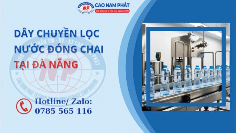 Dây Chuyền Lọc Nước Đóng Chai Tại Đà Nẵng