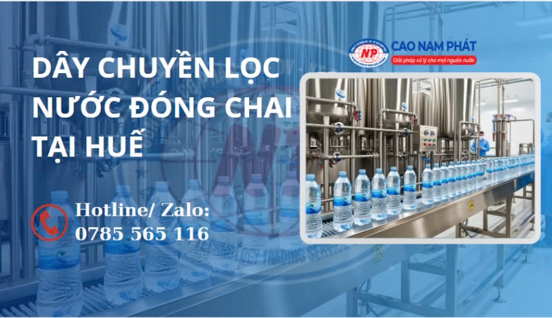 Dây Chuyền Lọc Nước Đóng Chai Tại Huế