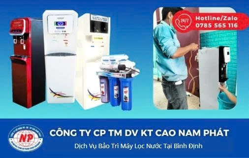Dịch Vụ Bảo Trì Máy Lọc Nước Tại Bình Định