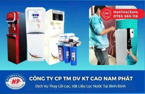 Dịch Vụ Thay Lõi Lọc, Vật Liệu Lọc Nước Tại Bình Định