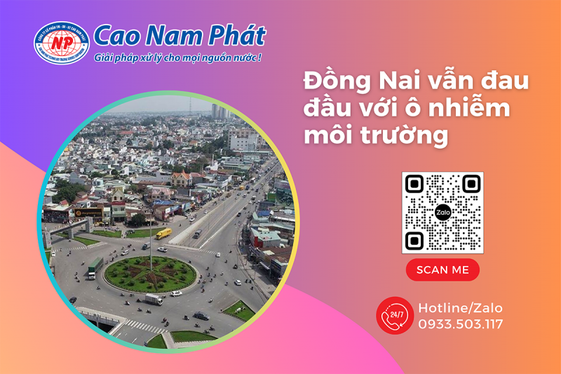 Đồng Nai vẫn đau đầu với ô nhiễm môi trường