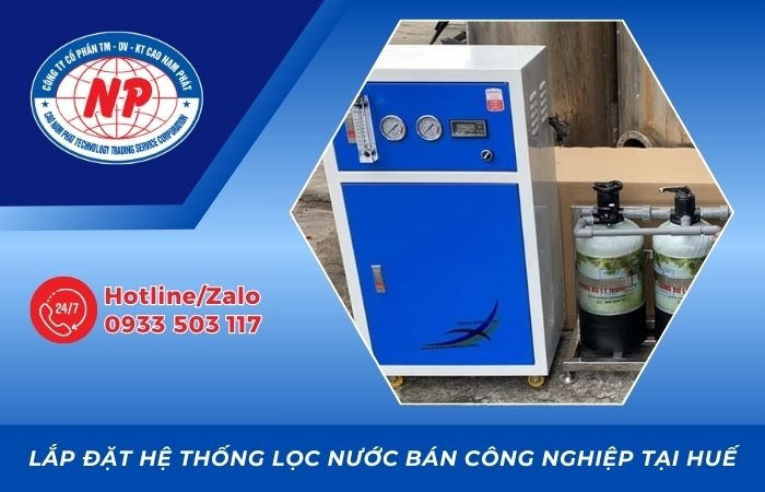 Hệ Thống Lọc Nước Bán Công Nghiệp Tại Huế