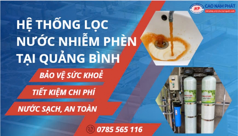 Hệ Thống Lọc Nước Nhiễm Phèn Tại Quảng Bình