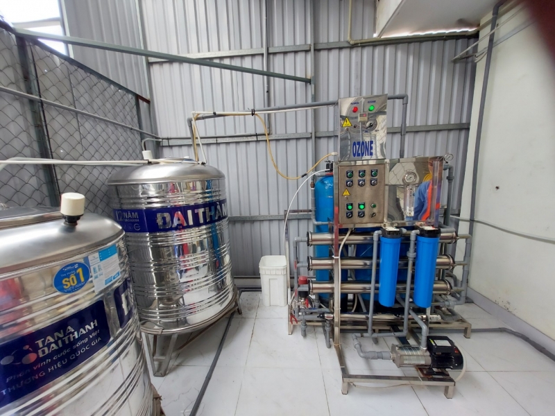 Hệ Thống Lọc Nước RO Sản Xuất Mỹ Phẩm Tại Đà Nẵng