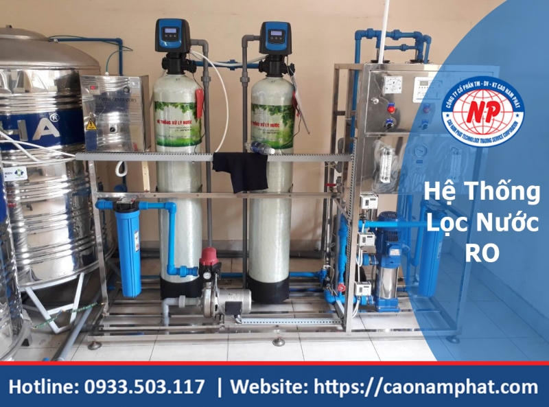 Hệ thống RO lọc nước tinh khiết công nghệ cao