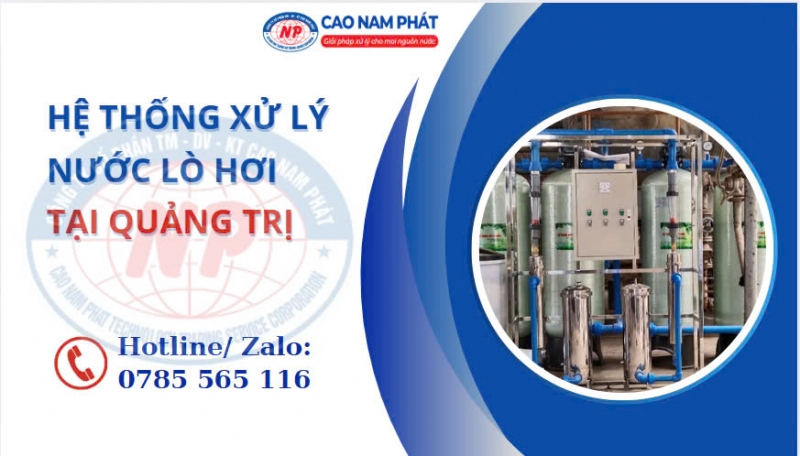 Hệ Thống Xử Lý Nước Lò Hơi Tại Quảng Trị