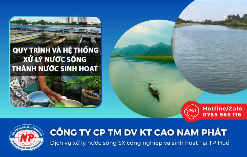 Hệ Thống Xử Lý Nước Sông Tại Huế