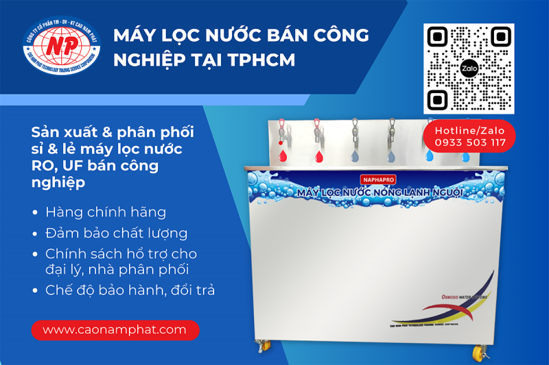 Máy Lọc Nước Bán Công Nghiệp tại TPHCM