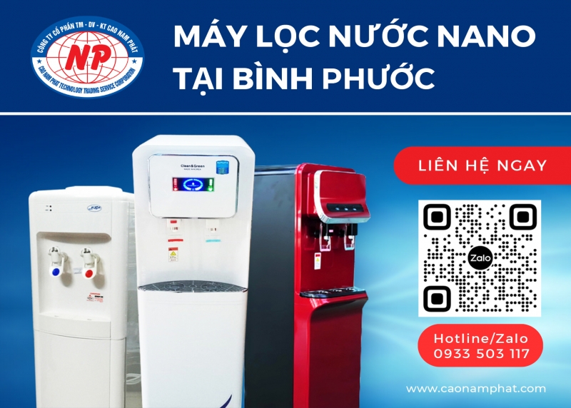 Máy Lọc Nước Nano tại Bình Dương