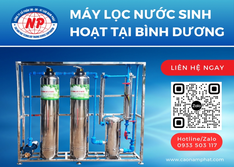 Máy Lọc Nước Sinh Hoạt tại Bình Dương