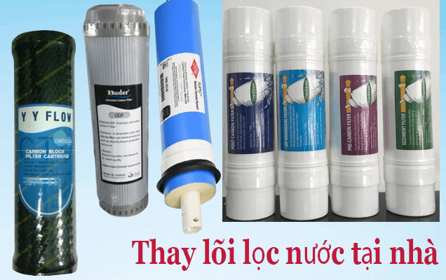 Thay lỏi lọc nước tại bình dương