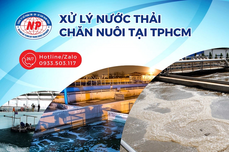 Xử lý nước thải chăn nuôi tại TPHCM
