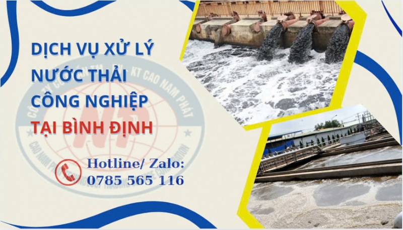 Xử Lý Nước Thải Công Nghiệp Tại Bình Định