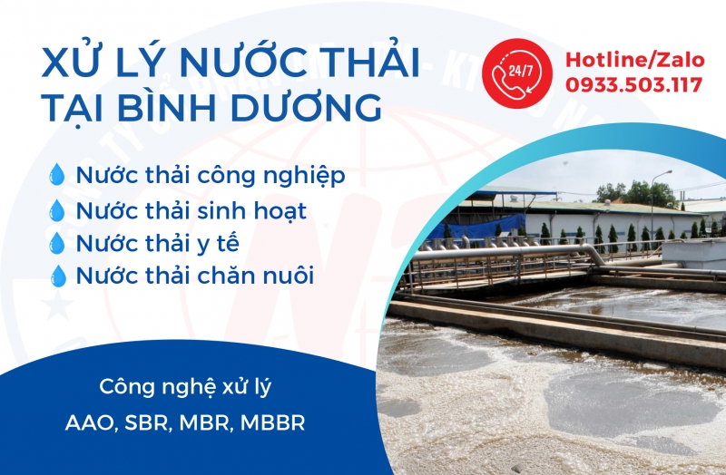 Dịch Vụ Xử Lý Nước Thải Tại Bình Dương