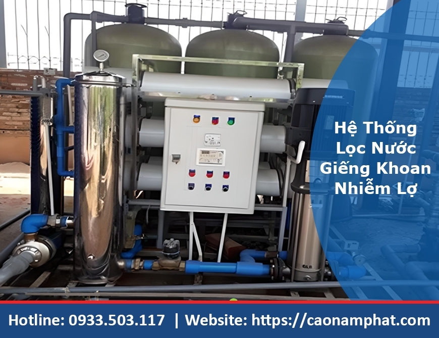Xử lý nước nhiễm mặn