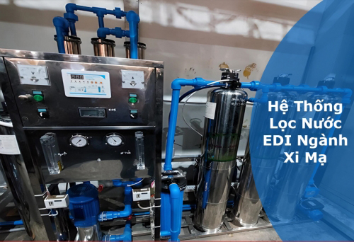 Hệ Thống Lọc Nước EDI Ngành Xi Mạ