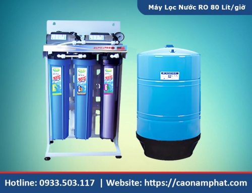 Máy Lọc Nước RO Công Suất 80 lít/giờ