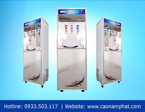 Máy lọc nước inox 3 vòi nóng nguội Lạnh NPH03 (NaPhaPro)